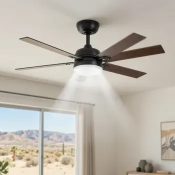 Ceiling fan installation in Henderson NV home by professional electrician