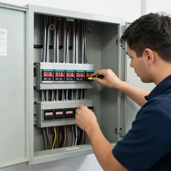 Emergency electrical panel repair by licensed Las Vegas electrician