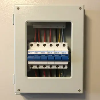 New circuit breaker installation in Las Vegas by licensed electrician
