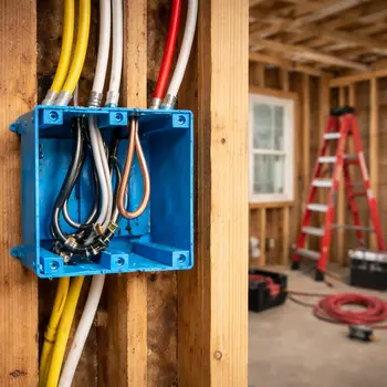 New copper wiring installation in Las Vegas by licensed electrician